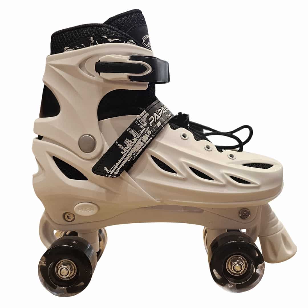 Patines clásicos con ruedas de goma y luces LED 3 Patines clásicos con ruedas de goma y luces LED - Imagen 3