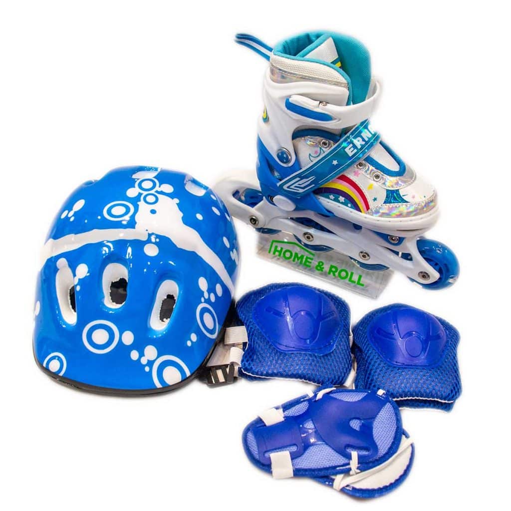 Kit de Patines en Línea ERNAR Sky con Luces LED y Protecciones