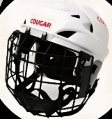 casco de hockey sobre ruedas